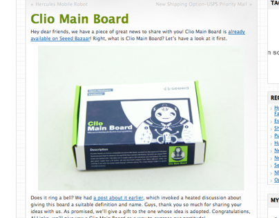 POPILXSeeedstudio

Mine Clio Main Board,Mircrontroller(