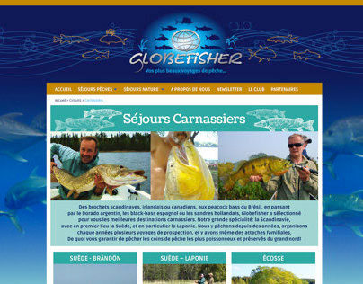 Globefisher website