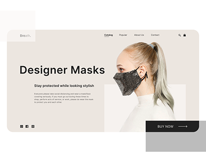 Online Store with Masks