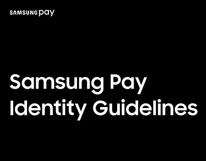 SAMSUNG PAY — Brand Guidelines 2024