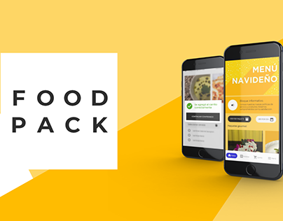 FOODPACK - Food Delivery App (UX/UI Design)