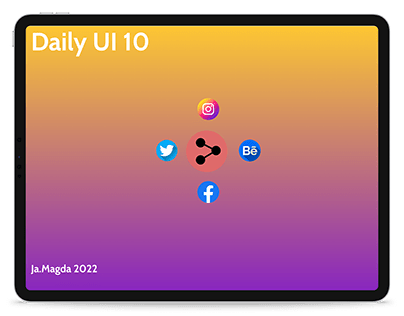 Social Share Daily UI 10