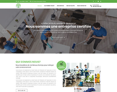 Eco Nettoyage Website