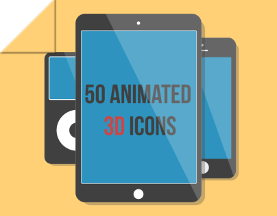 50 Animated 3D Icons