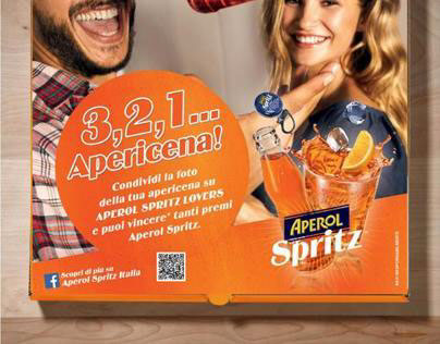 Sponsorpizza per Aperol Spritz Home Edition