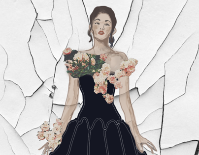 Fashion Illustration/Collage