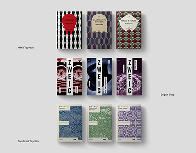 Stefan Zweig Book Series Design
