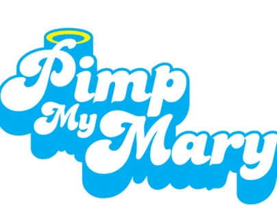 Custom virgin for "Pimp my mary Exhibition" (2009)