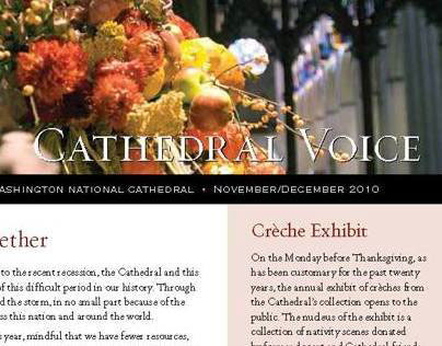 Cathedra Age newsletter (sample issue)
