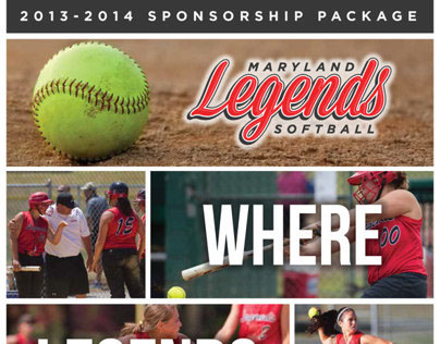 Maryland Legends Softball Sponsorship Booklet