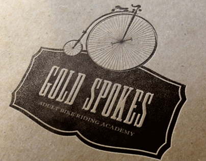 "Gold Spokes" Logo + Branding