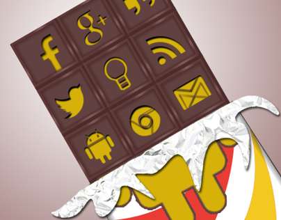 Android Icon Pack: Chocolate Caramel