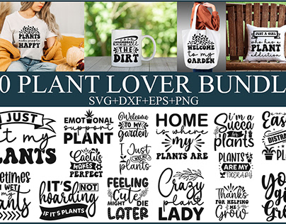 Plant Lover Svg Bundle - Funny Plant Mom
