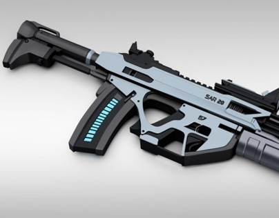 SAR 20 Concept Assault Rifle