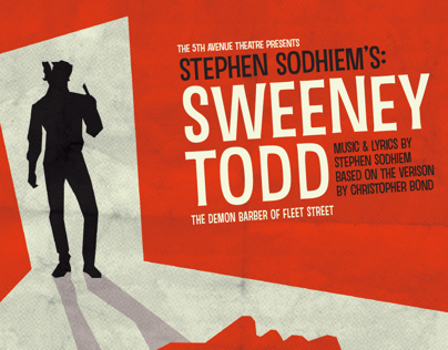 Sweeney Todd Play Poster