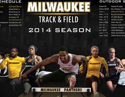 2013-14 Milwaukee Track Poster