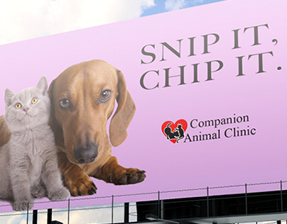 Outdoor Advertising: Spay and Neuter Campaign.