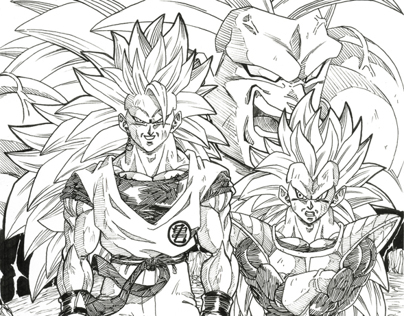 Dragon Ball Z/Super Fan art Sketches on Behance