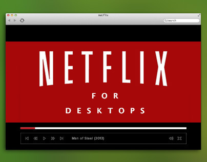 Netflix Desktop Concept