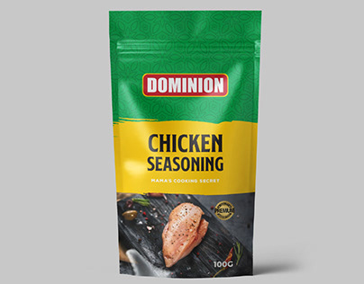 Dominion Seasoning Package Design