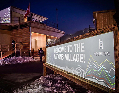 Nations' Village of WINTER OLYMPIC GAMES 2018
