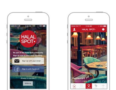 Halal Spot App