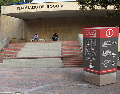 Sistema señalético: La Macarena, Bogotá.