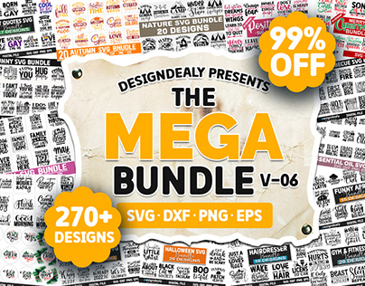 The Mega SVG Bundle Vol-06