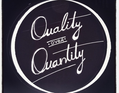Quality & Quantity