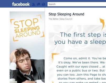 "Stop sleeping around" Social media campaign