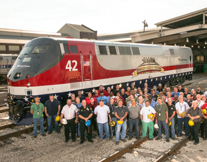 The Making of Engine 42 #AmtrakVets