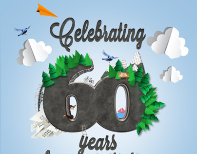 Cimenterie Nationale 60 Years Poster