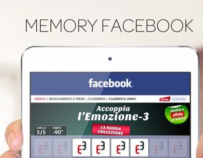 Facebook Memory Game