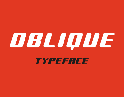Oblique Typeface