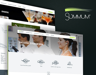 Summum - Website concept
