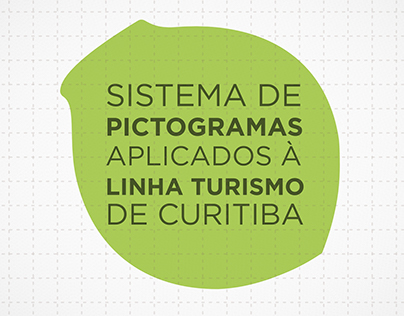 Sistema de pictogramas | Linha turismo de Curitiba