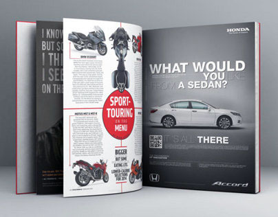 Honda Accord 2014 (Print Design)