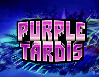 Purple Tardis Hyperdimension Neptunia Art