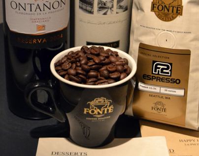 Cafe Fonte - Wine and Coffee Presentation