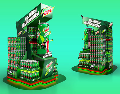 PRODUCT ACTIVATION DISPLAY FOR MOUNTAIN DEW POSM