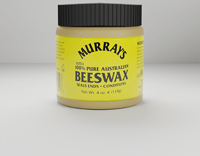 Murray's Beeswax Product Render