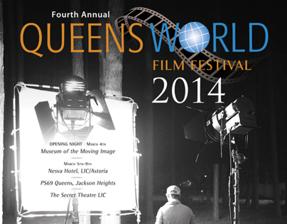 Poster Design / Queens World Film Festival 2014