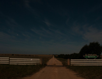 Rural by a Full Moon