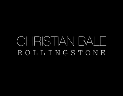 Christian Bale Rollingstone Spreads