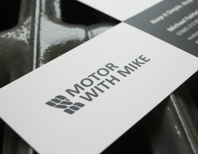 Motor With Mike Logo Design