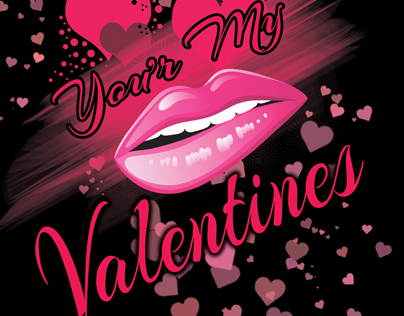 You Are My Valentines Flyer Template