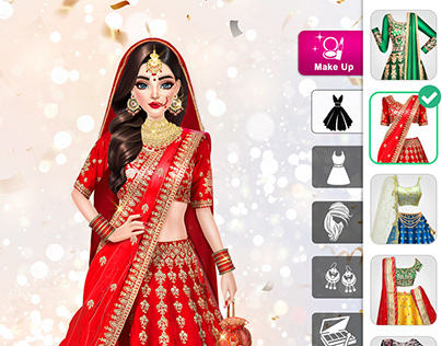 Project thumbnail - Indian dress up stylist