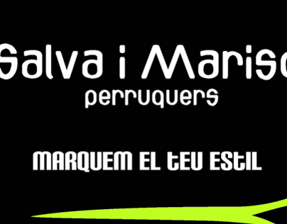 Business Card I Salva & Marisol (hairdressing)