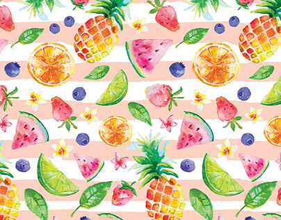 Project thumbnail - Fruity pattern