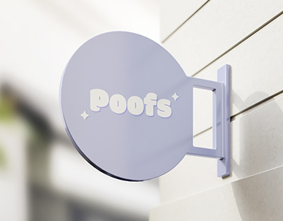 Poofs - Brand visual identity